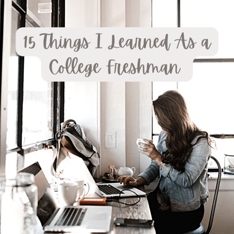 15 Things I Learned As A College Freshman First Semester Bluepailblogs
